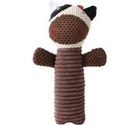 Labriciyon 1Pc Brown Pet Dog Ornaments,Extra-Tough Stuffed Decor,Funny Interactive Elasticity Decor,Dog Tooth Cleaning Tool, Decor for Large Dog Aggressive Chewers, Boredom Dog Decor,Pet Supplies