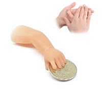 Labriciyon 1pc Little Hand Coin Disappeared Trick Toy Tools Close-Up Magic Show Props Stylish and Popular Deft Magic Kits and Accessories