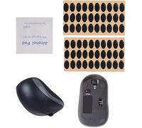 Labriciyon 60Pcs Black Mouse Feet Sticker Skates Pads Replacement Feet for M215 / M310 / M325 Mouse Pads and Wrist Rests Mouse Pads and Wrist RestsDesk Accessories and Workspace