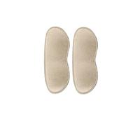 LABRIMP 1 Pair of Thickened Sponge Heel Cushion Pads for Women and Ladies Self-Adhesive Back Heel Cushion Prevents Sliding in Flats and Boots Relaxing Khaki Inserts