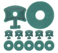 LABRIMP 100 Sets Greenhouse Clips with Washers for Greenhouse Netting and Plant Fixing Sturdy Pp Material Convenient to Store and Shading