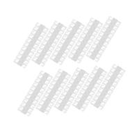 LABRIMP 100pcs Adhesive Hooks Transparent Self Adhesive Hanging Sticky Hooks Heavy Duty Plastic Tabs for Bathroom Kitchen Coat Organization Easy Installation
