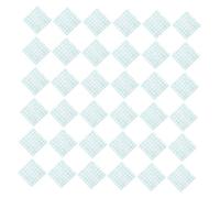 LABRIMP 100pcs Disposable Makeup Hand Palettes PU Film Adhesive Cosmetic Mixing Tray for Liquid Foundation Nail Art Lipstick Pigment Blending Convenient Use for Professional Random Color
