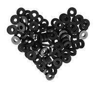 LABRIMP 100pcs Rubber Shock Pads for Central Air Conditioning Units Vibration Dampening Mats for Ceiling and Duct Systems Easy Installation Noise Reduction Thick