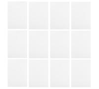 LABRIMP 100pcs White Foam Printing Sheets, A4 Crafting Foam Board with Versatile DIY Tools, Encourages Independent Creativity for Printmaking Projects and Classroom Stamp Crafting