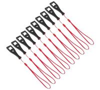 LABRIMP 10pcs Action Camera Adapter Screw Clip Phone Holder Clamp Lanyard for Sports Camera Accessories