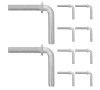 LABRIMP 10pcs Fan Pedestal Replacement Screw: M8 X 38mm Locking Bolt - Fan Stand Assembly Hardware for Floor Base Repair and Stabilization