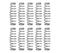 LABRIMP 10pcs Heavy-Duty Pruning Shear Replacement Spring Made of Sturdy Manganese Steel Easy Installation for Garden Pruners and Trimming Tools Suitable for Gardening Tasks