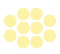 LABRIMP 10pcs Warm Color Gel Light Filters for Spotlights and Flashlights, 10cm Pet Sheets Providing Gentle Illumination and High Efficiency for Daily Decor and Festive Events