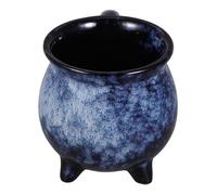 LABRIMP 12.7Oz Witchy Coffee Cauldron Mug Ceramic Porcelain Tea Cup for Halloween Dishwasher Safe Drinkware for Home Office Restaurant Unique Coffee Lovers