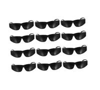 LABRIMP 12 Pcs Welding Glasses Windproof Protective Goggles Eye Protectors for Welders Lightweight Compact Safety Equipment for Construction Electricians Engineers