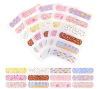 LABRIMP 120Pcs Cartoon Small Breathable Wound Bandages Adhesive Patches for Adults Protection Plasters for Outdoor Use