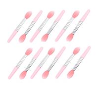 LABRIMP 12pcs Silicone Lip Mask Brush Set for Easy to Carry Lip Balm Application, Portable Lipstick Applicators for Home Use and Those Who Love Makeup