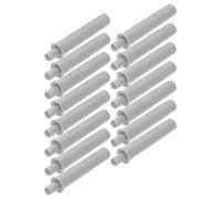 LABRIMP 15pcs Soft Close Dampers for Cabinet Doors and Garbage Can Lids, Pom Material Noise Reduction and Safety Enhancement, for Kitchen Use