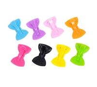 LABRIMP 16pcs Colorful Bow Hair Clips for Hair Accessory Duckbill Barrettes Bright Decorative Clips for Easy to Wear Matching Various Outfits
