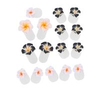 LABRIMP 16pcs Silicone Toe Separators for Pedicure with Flower Design Soft Nail Art Toe Tools for Precise Polish Application and Bunion Correction Reusable Comfortable Spacers for Foot