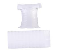 LABRIMP 16pcs Waterproof Woven Sandbags Large Capacity Empty Anti-flood Sandbags for Outdoor Flooding and Hurricane Protection White Coated 35x60cm Windproof Multi-function Sand Bags