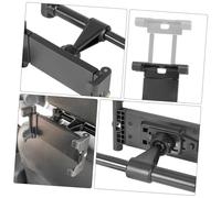 LABRIMP 1Pc Adjustable Car Seat Headrest Mount for Tablets and Mobile Phones Easy Tool Installation Compatible with Various Vehicles Smooth Matte Surface for Backseat