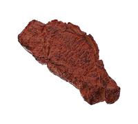 LABRIMP 1Pc Realistic Simulation Steak Model Food Decor for Home Decoration Photography Props Teaching Tools Vivid Design Lightweight Practical Fake Food Display