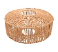 LABRIMP 1pcs Paper Rope Lamp Cover Vintage Lamp Shade for E27 E14 Simple Delicate Design Easy to Install Not Easy to Deform Suitable for Bedroom and Hotel