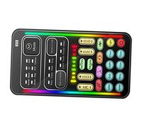 LABRIMP 1Set Mini Voice Changer Sound Card Portable Device for Computers Phones Easy to Use Voice Changing Tool for Gaming Streaming and Online Chats