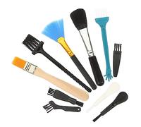 LABRIMP 1Set Portable Keyboard Cleaning Brush Soft Bristle Dust Cleaner for Phones Tablets Computers and Electronics Esd Safe High Temperature Resistant Design