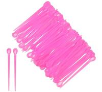 LABRIMP 2 Packs 180pcs Sturdy Plastic Hair Roller Pins Not Easy to Break Or Deform Practical Pin Curl Styling Tool Hair Accessory for Women and Random Color