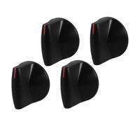 LABRIMP 2 Pairs Gas Stove Knobs Burner Control Replacement Switches 45 Degree Universal Cooktop Accessories for Gas Hob and Oven Range