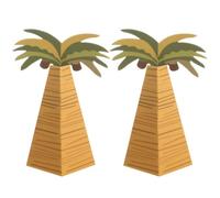 LABRIMP 20pcs Coconut Tree Shape Paper Gift Boxes for Wedding Candy Packaging, Mini Coconut Tree Design with Fresh and Lovely Style, for Valentine's Day and Resort Decorations