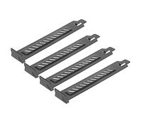 LABRIMP 20pcs Pci Slot Cover Stainless Steel Heat Dissipation Dustproof Baffle for Computer Case Ventilation Deflector Expansion Blank Plate for Tower Case
