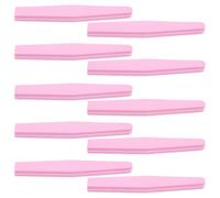 LABRIMP 20pcs Pink Eva Nail Files for False Nails and Toenail Use High Efficient and Safe Material Trimming Files for Home and Professional Manicure