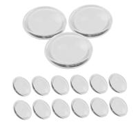 LABRIMP 20pcs Reusable Silicone Lash Pads Large for Precise Eyelash Extension Placement Professional Lash Stand Tray for Various Eye Shapes Washable Makeup Supplies