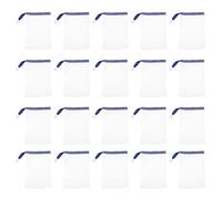LABRIMP 20pcs Soap Bubble Net Making Bags Soap Pouch Containers for Shower Saver Pads Random Color