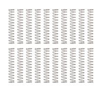 LABRIMP 20pcs Stainless Steel Pump Head Return Springs for Trigger Sprayers and Fine Mist Nozzles, 7mm Od Compression Springs with 1.4' Free Length, Ensuring Continuous Efficiency