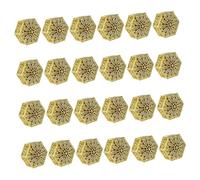 LABRIMP 24pcs Elegant Plastic Wedding Party Favor Boxes Candy Boxes for Party Favors Storage