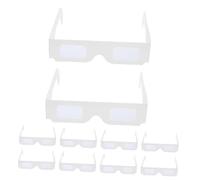LABRIMP 25pcs Festival Diffraction Glasses Lightweight Paper Eyewear with Rainbow Prism Effect for Party Decorations and Celebrations Portable Novelty Glasses for Carnivals and Light Shows