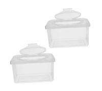 LABRIMP 2pcs Baby Wipe Container with Lid Pp Material 1850ml Capacity Ergonomic Design Keeps Wipes Wet and Clean Nursery Bathroom