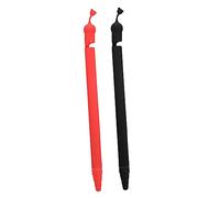 LABRIMP 2pcs Cartoon Silicone Pencil Covers for Pencil Generation Lost Fall Sleeve Protectors Black and Red Easy to Install Stylish Sleeve