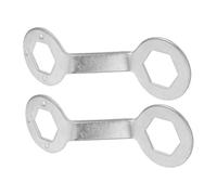 LABRIMP 2pcs Double-ended Washer Machine Clutch Nut Wrench Tub Nut Removal Tool for Various Washing Machines and Versatile Design for Quieter and Increased Washing Power