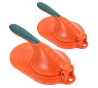 LABRIMP 2Pcs Dumpling Skin Making Tool Manual Dumpling Maker with Ergonomic Handles Smooth Surface Easy to Clean for Home Kitchen and Restaurants