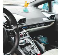 LABRIMP 2Pcs Flexible Spring Base for Shaking Doll Accessories Stretchable Dashboard Mounts Compact DIY Wobbly Bases for Bike Car Motorcycle Decorations Lake Blue