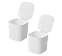 LABRIMP 2Pcs Large Capacity Laundry Powder Container Multi Functional Plastic Storage Holder with Lid for Household Organization for Laundry Rooms and Sundries