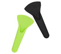 LABRIMP 2pcs Magnetic Scissor Holder for Refrigerator Versatile Kitchen Scissors Cover with Strong Fridge Attachment Convenient Storage Organizer in Black Green for Easy Access