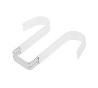 LABRIMP 2pcs Over The Door Hooks Sturdy Storage Hooks for Hats Coats Towels Versatile Design for Entryway Bedroom Bathroom Use Wide No Drill Installation
