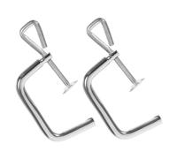 LABRIMP 2pcs Pasta Maker Clamp Replacement Stable Noodle Maker Fixing Clips for Manual Pasta Press Easy Install Holders for Secure and Efficient