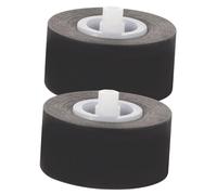 LABRIMP 2pcs Plastic Pressure Pulley Accessories Replacement Wheel Double Bearing for Tape Recorder Stereo Player