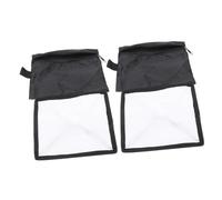LABRIMP 2pcs Portable Square Softbox Diffuser for Flash Light, Foldable Fabric Photography Lighting Cover with Anti-skid Strips, 15x17cm Soft Light Diffuser for Studio and Portrait