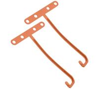 LABRIMP 2pcs Portable Travel Hangers Space Saving Air Conditioning Vent Hanger for Quick Drying Clothes Lightweight and Compact Travel Accessories for and Home Use