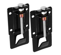 LABRIMP 2pcs Range Hood Hook Adjustable Metal Wall Hook Kitchen Exhaust Hood Bracket