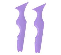 LABRIMP 2Pcs Silicone Eyeliner Stencils for Eyes Eye Makeup Tools for Women Ergonomic Lightweight Eyeliner Aid Smooth Precise Winged Liner Guides for Beginners and Professionals